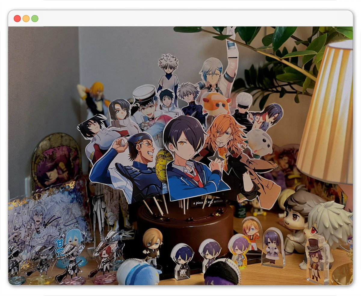 🎂
✨🐸귀엽고깜찍한나의생일🐸✨
오타쿠케이크로 축하파티햇읍니다🥷🏻

오늘 모두 행복하고..칼퇴하고
근심걱정 없는 하루를 보내길바라요 🙇🏻‍♀️💖
🎂