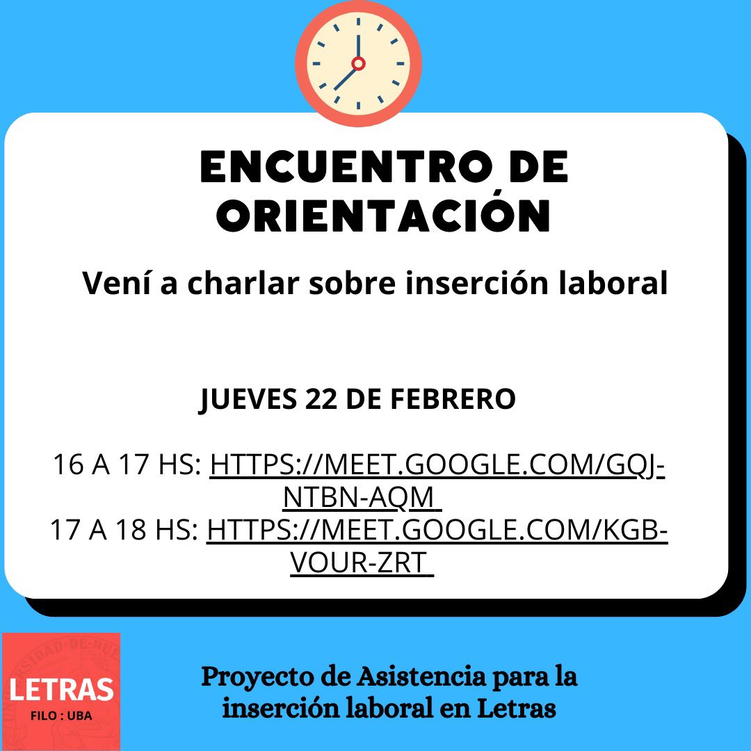 Departamento de Letras (UBA) tweet media