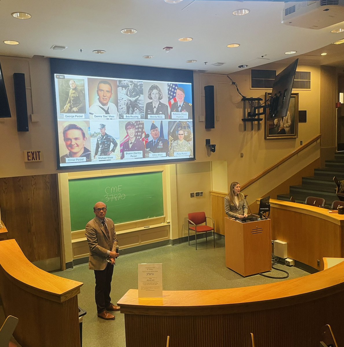 Yale Nephrology (@yalenephrology) on Twitter photo Rising <a href="/YaleNephrology/">Yale Nephrology</a> fellow <a href="/EmilyMossMD/">Emily Moss</a> gave MGR this AM! โBeyond the Tour of Duty: Health Consequences of Occupational Exposures in Today's Military Veterans.โ
Inspiring talk highlighting the importance of seeking to understand the experiences of our Vets in caring for them! Rising <a href="/YaleNephrology/">Yale Nephrology</a> fellow <a href="/EmilyMossMD/">Emily Moss</a> gave MGR this AM! โBeyond the Tour of Duty: Health Consequences of Occupational Exposures in Today's Military Veterans.โ
Inspiring talk highlighting the importance of seeking to understand the experiences of our Vets in caring for them!