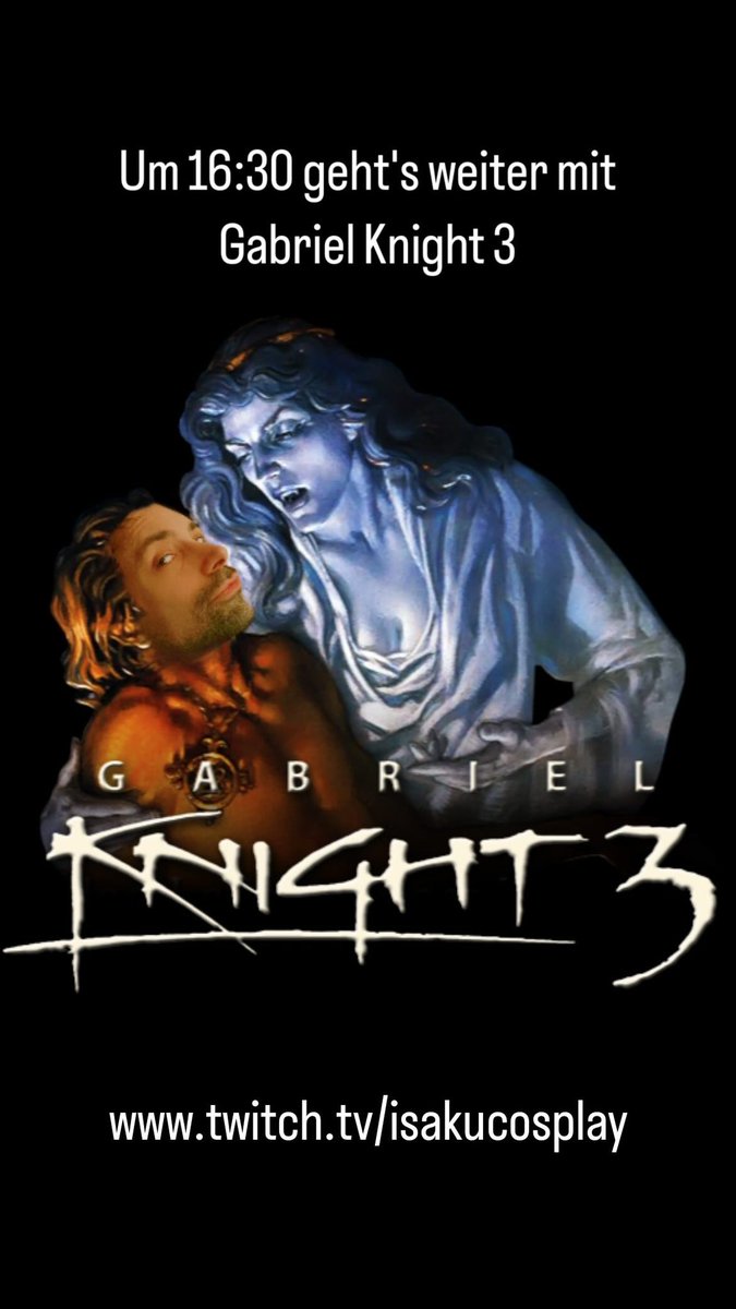 #twitch #twitchde #pointnclick #gabrielknight3 #gabrielknight #wien #adventuregames
