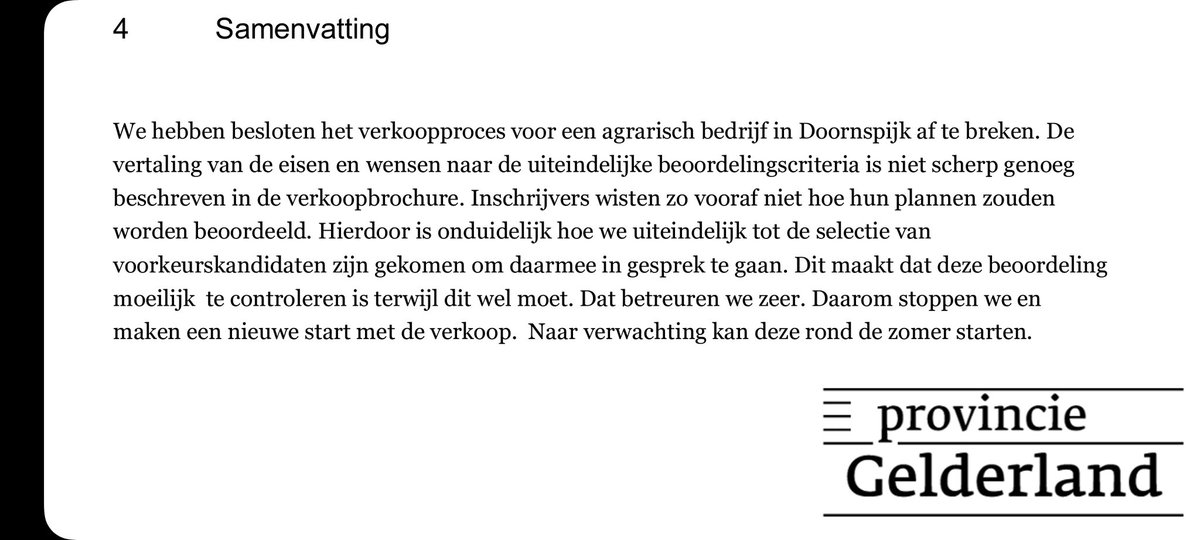 Zo, goed nieuws! Verkoop procedure voor de boerderij in Doornspijk wordt gestopt en opnieuw gedaan! Soms is het beter om ten halve te keren dan ten hele te dwalen. 

Nu leren en zorg dragen dat alle doelen gehaald worden met zoveel mogelijk impact. #18ismeerdan1

🏡🐮🌱🐦‍⬛🦋

👇🏻