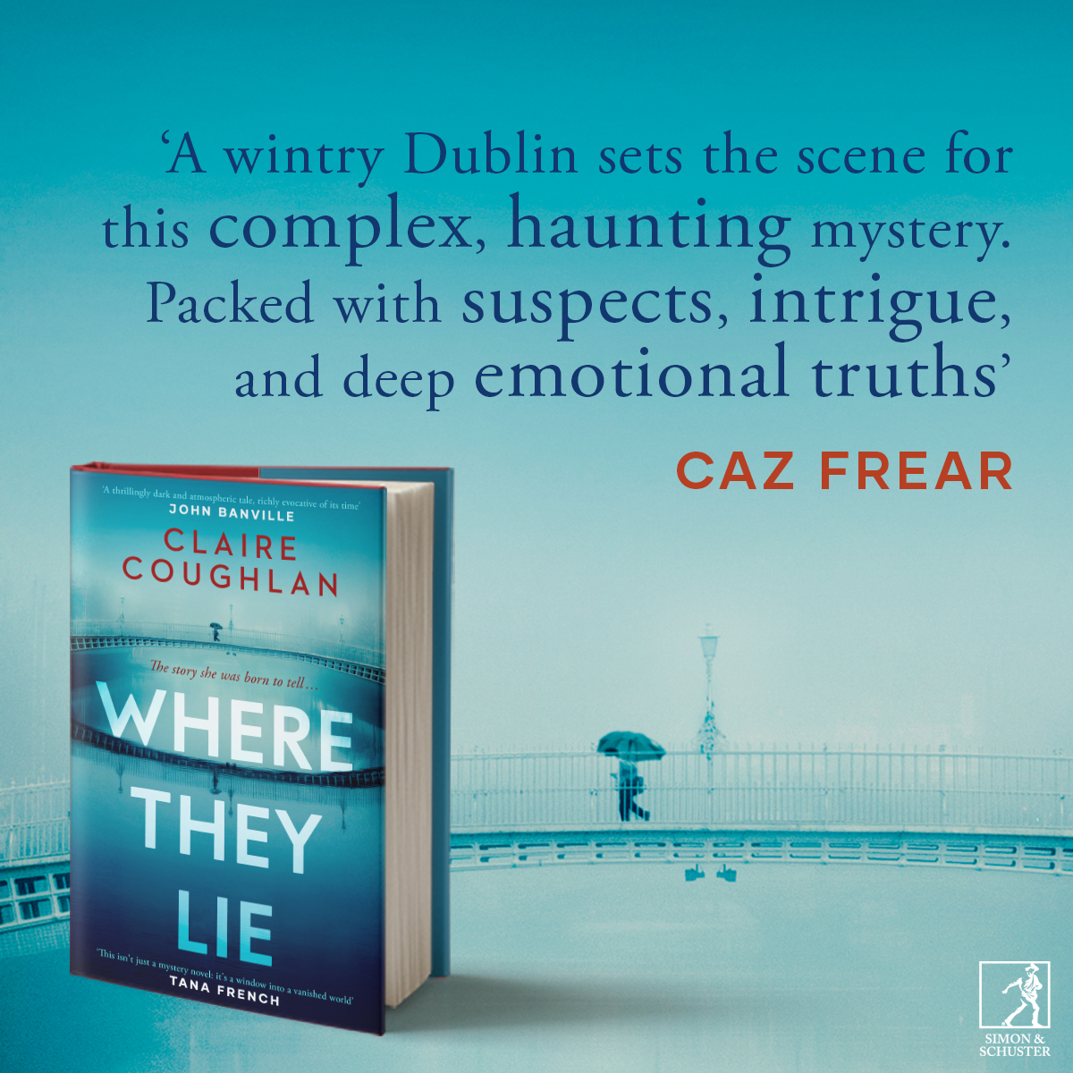 likely_suspects's tweet photo. 'A wintry Dublin sets the scene for this complex, haunting mystery.’ – @CazziF
#WhereTheyLie, the beautifully atmospheric debut by @Claire_Coughlan is out now: https://t.co/l1ROjZ3yqu https://t.co/LWky0xGVrw
