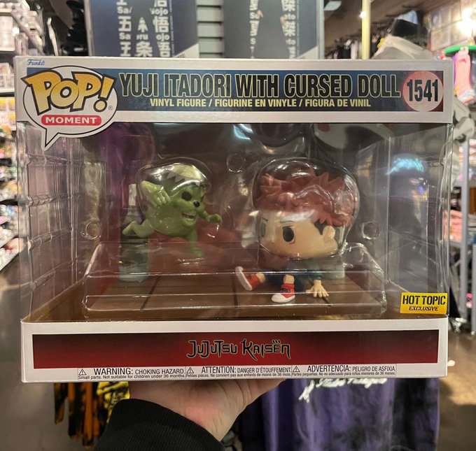 KaneGeekStore's tweet image. NOTI - POP!

Tenemos vistazo al nuevo funko moment de Jujutsu Kaisen exclusivo de Hot Topic. 

Recuerden que pueden conseguir esta pieza y otras con nosotros.