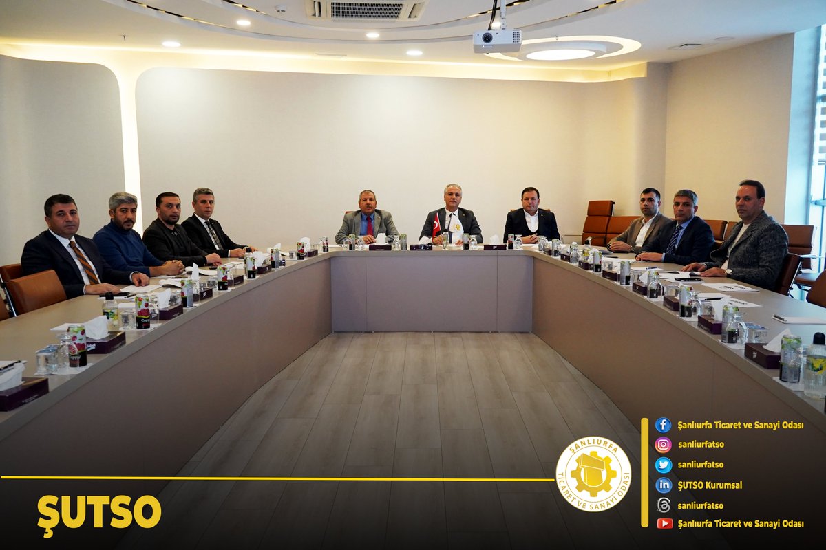 Şanlıurfa Eğitimi Geliştirme Vakfı (ŞEGEV) Olağan Mütevelli Heyet toplantısı Meclis Başkanımız Sn.Serhat Karadağ'ın başkanlığında, Yönetim Kurulu Başkanımız Sn.Mehmet Yetim ve ŞEGEV Yönetim Kurulu Üyeleri'nin iştirakiyle Odamız Göbeklitepe Toplantı Salonu'nda düzenlendi.