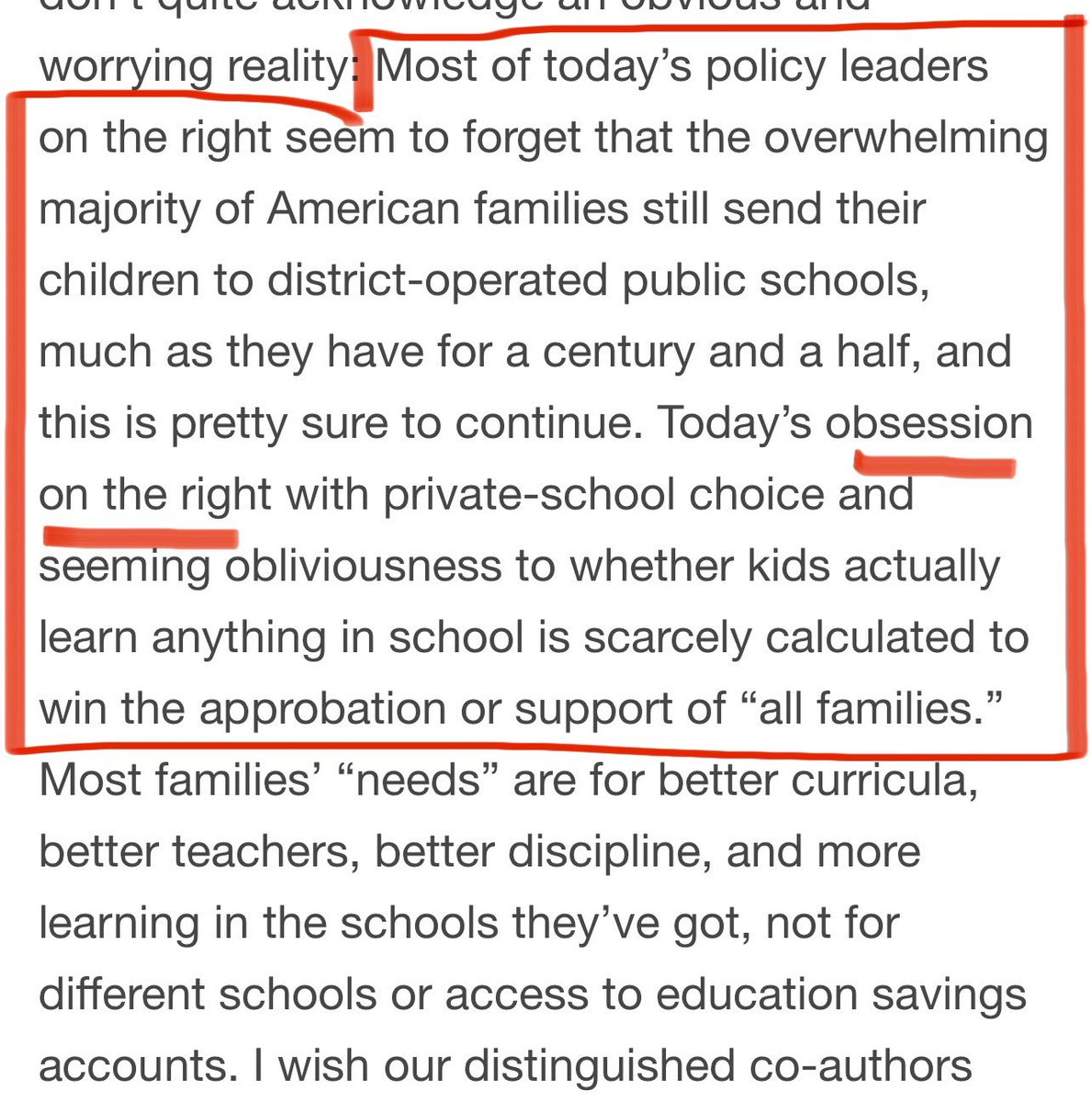 Former Reagan education official Checker Finn can’t be dismissed as some anti-reform left wing activist.
fordhaminstitute.org/national/comme…