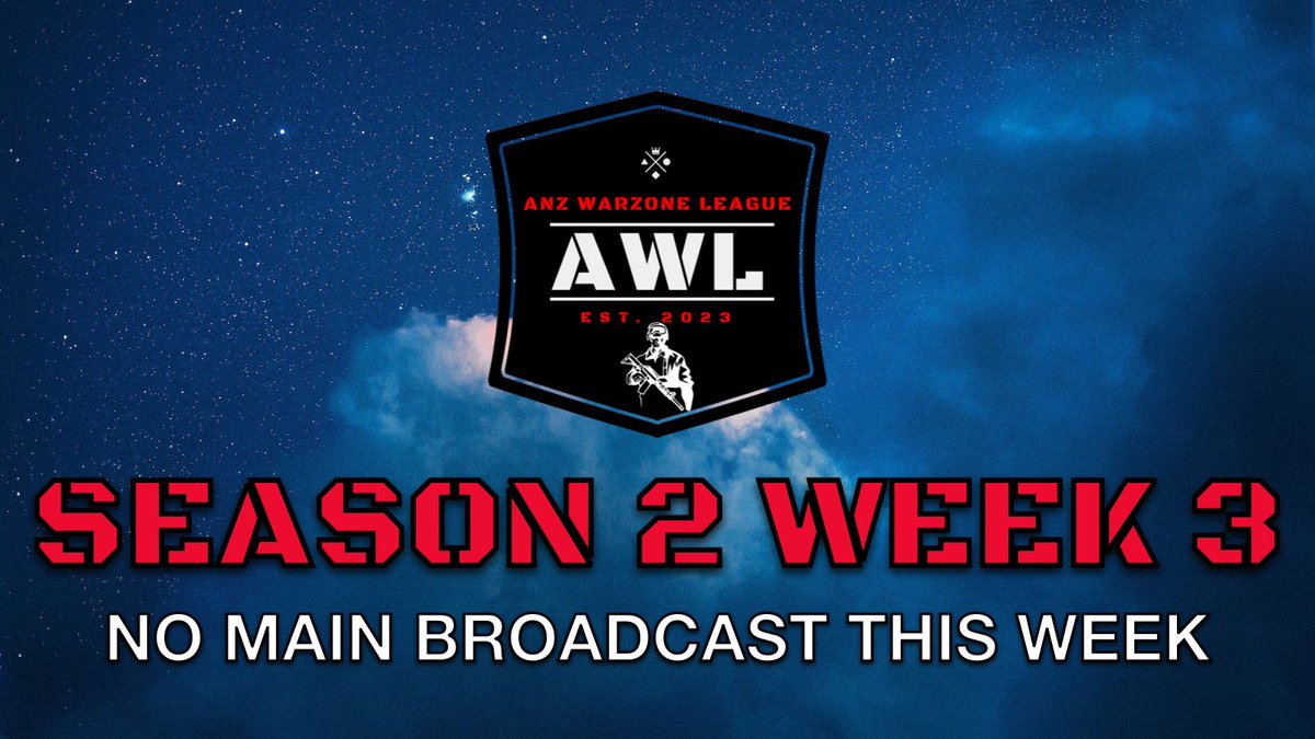 ANZ Warzone League (AWL) tweet media