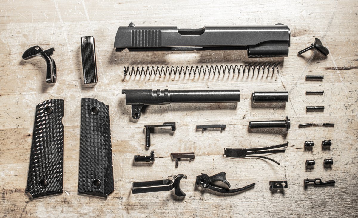 CenterfireSys's tweet photo. 🆕 1911 Parts Kit to upgrade your favorite 45 💥🪖
#1911a1 #45caliber #45acp #parts #partskit #build #mod #project #centerfiresystems https://t.co/qamiJt8nKp