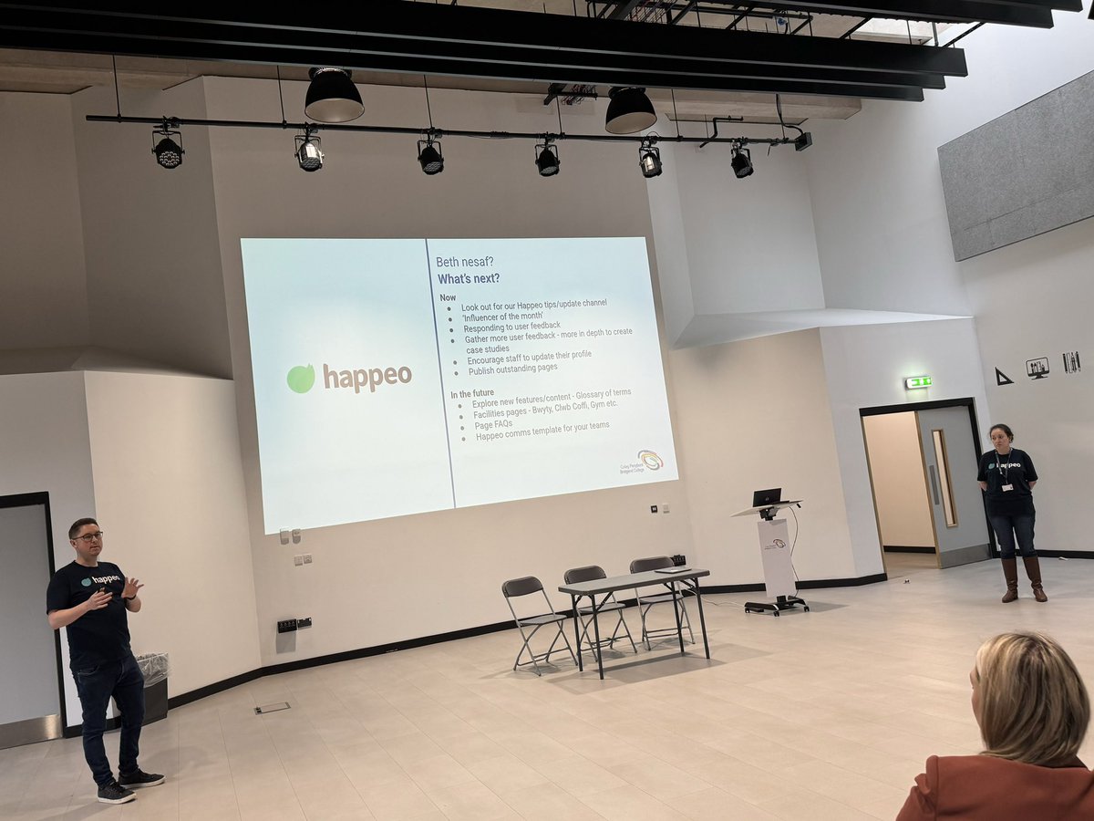 JosephBaldwin's tweet photo. It’s been 7 weeks since we launched a new internal comms platform for staff.

@HappeoHQ provides an intuitive two-way experience, which has helped amplify voices from across the organisation. It’s great seeing people sharing updates and interacting.

Diolch Jonathan and Leila 👏 https://t.co/Dtoojv2e6Z