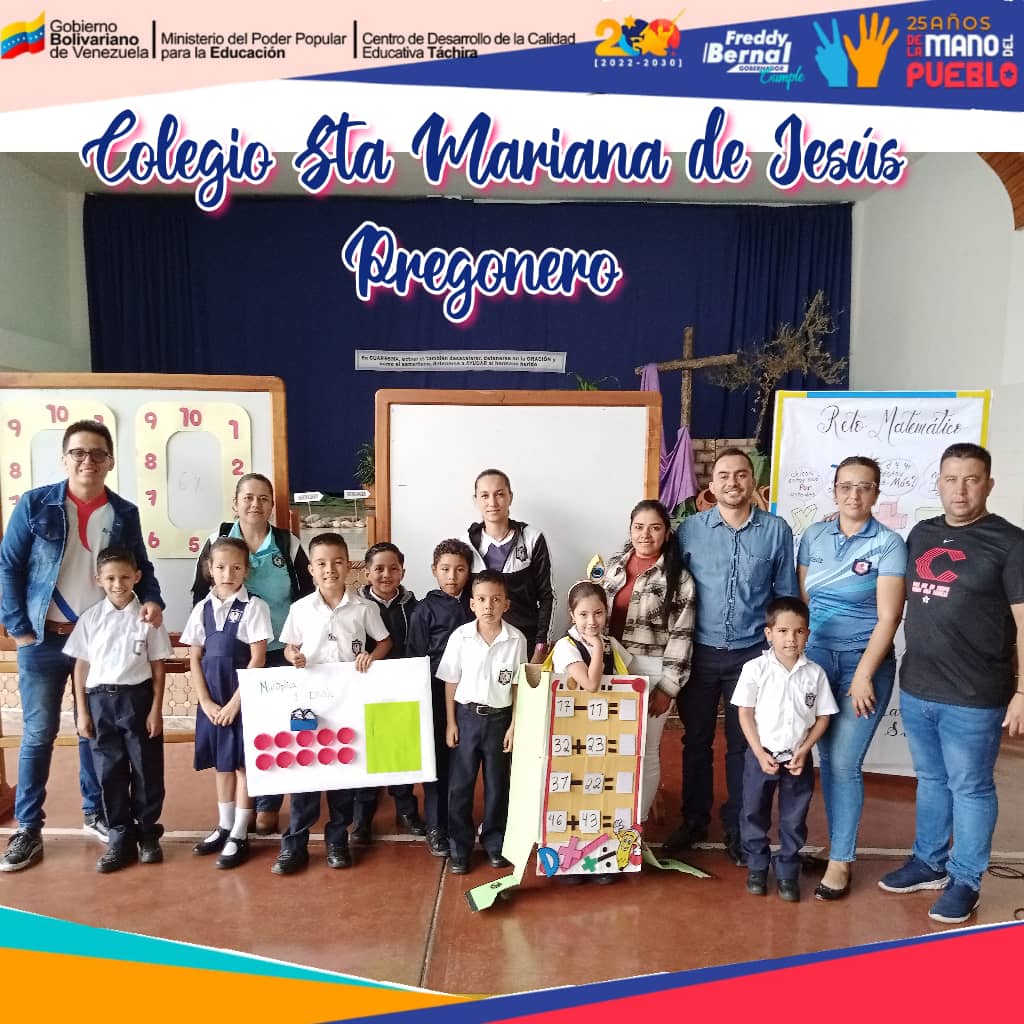 #22DeFebrero 🇻🇪 Desde el Municipio Uribante continuamos realizando los Retos de Matemáticas.
¡Somos educación de calidad!

#ProducirParaVencer 

<a href="/NicolasMaduro/">Nicolás Maduro</a> 
<a href="/_LaAvanzadora/">Yelitze Santaella</a> 
@MPPEDUCACION 
<a href="/Berzabethg1/">Berzabethgandicaoficial</a> 
<a href="/CDCETachira/">CDCE Táchira</a> 
<a href="/Alexis_J_Castro/">Alexis Javier Castro</a>