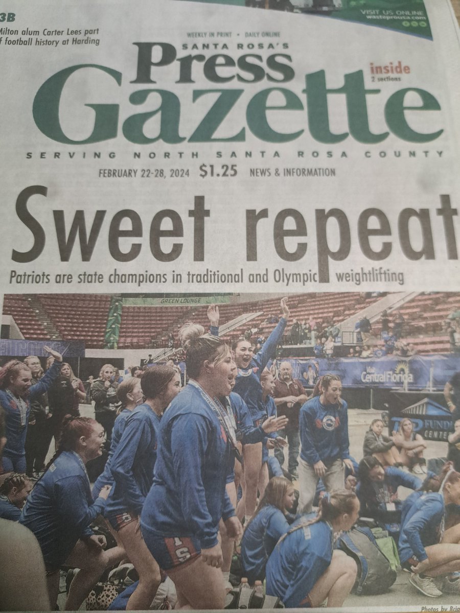 BLester1993's tweet photo. Get your copies of the Navarre Press and Press Gazette today. https://t.co/F2Tya4yhps