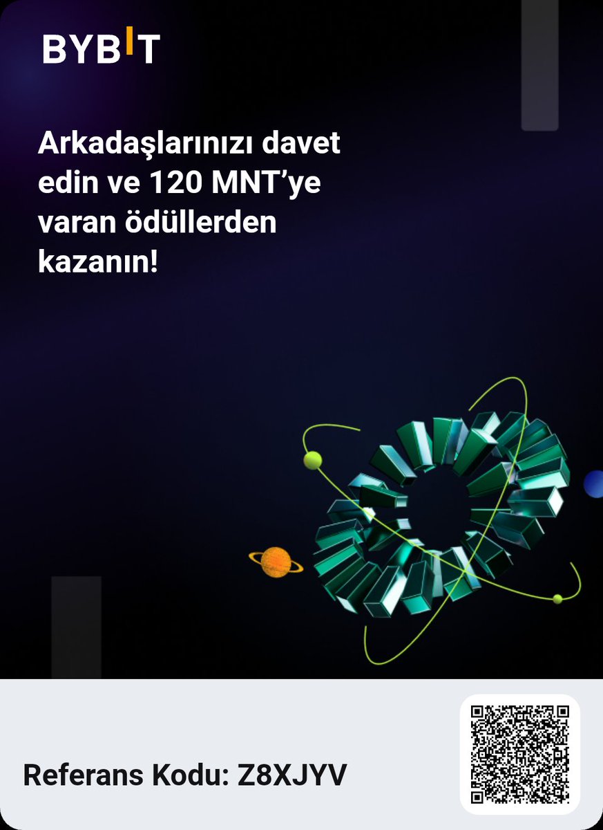 Bu Launchpad erkinliğine katılarak benimle birlikte Bybit’te gelecek vadeden projelerin tokenlerine erkenden erişim hakkı kazan! Buraya Tıkla: bybit.com/tr-TR/trade/sp…