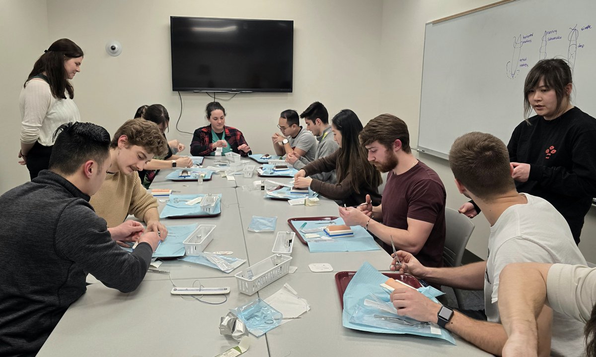 🩺✨ Last week's Suturing Workshop with our talented Surgery Residents was a success! 

Thank you to everyone who joined us for an engaging session filled with skill-building and camaraderie. Together, we're stitching our way towards excellence in surgical care! 💉👩‍⚕️