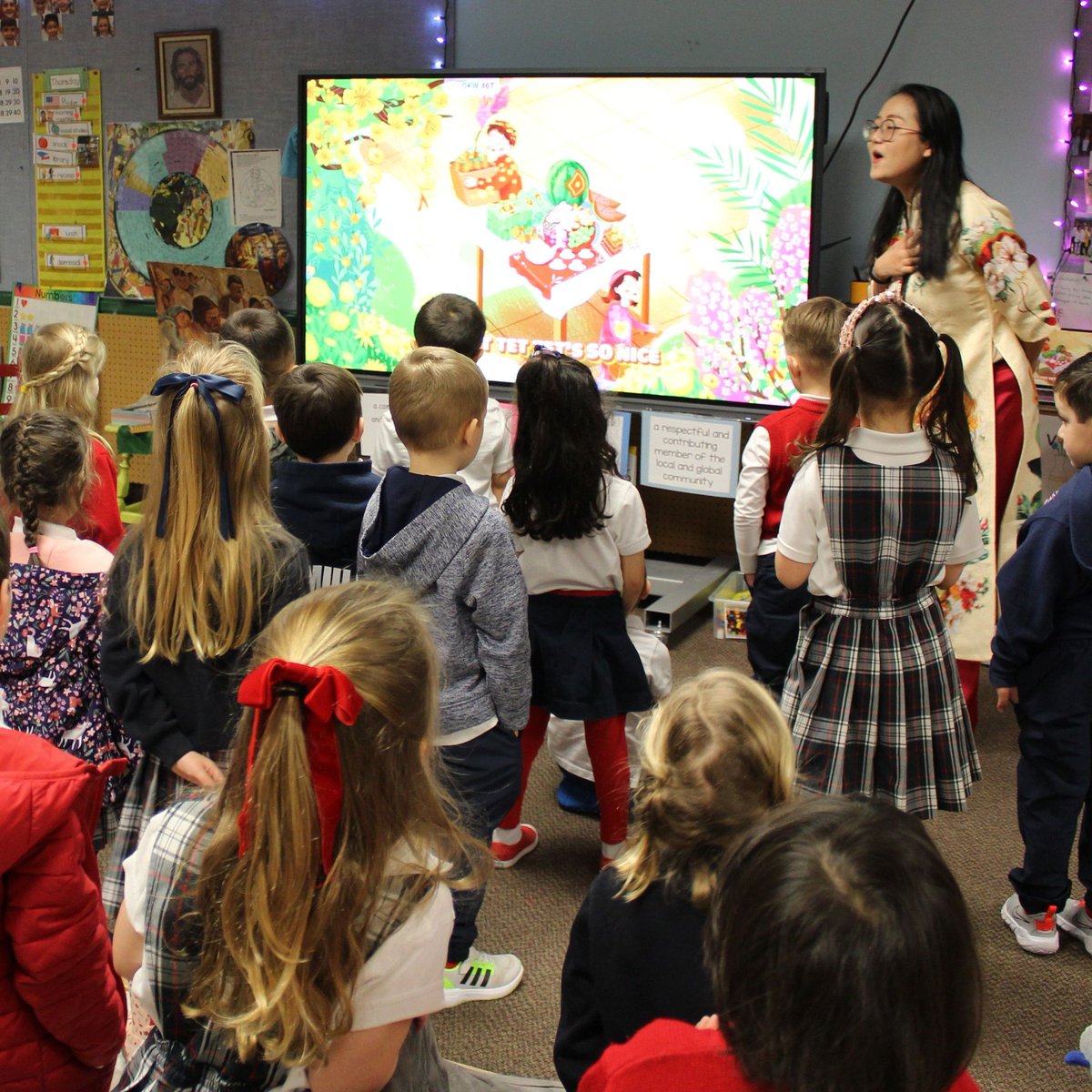 ASBSeattle's tweet photo. Our youngest learners had the opportunity to learn all about Lunar New Year from two of our ASB parents last week. A huge thank you the families and teachers who made this celebration possible for our PK students. #weareASB #inspiredtolearn #culturaleducation https://t.co/Mr5BBtp0IK