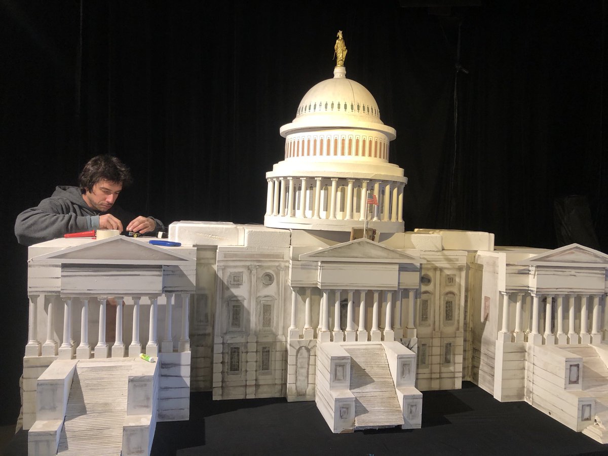 LiveONE_TV's tweet photo. Re-soldering the micro-fan that blows the flag on the Capitol Mouse House.
Inside @LiveONE_TV Studio HQ New York.
#Focus535 #theCapitolMouseHouse https://t.co/QQVEDxhDVh