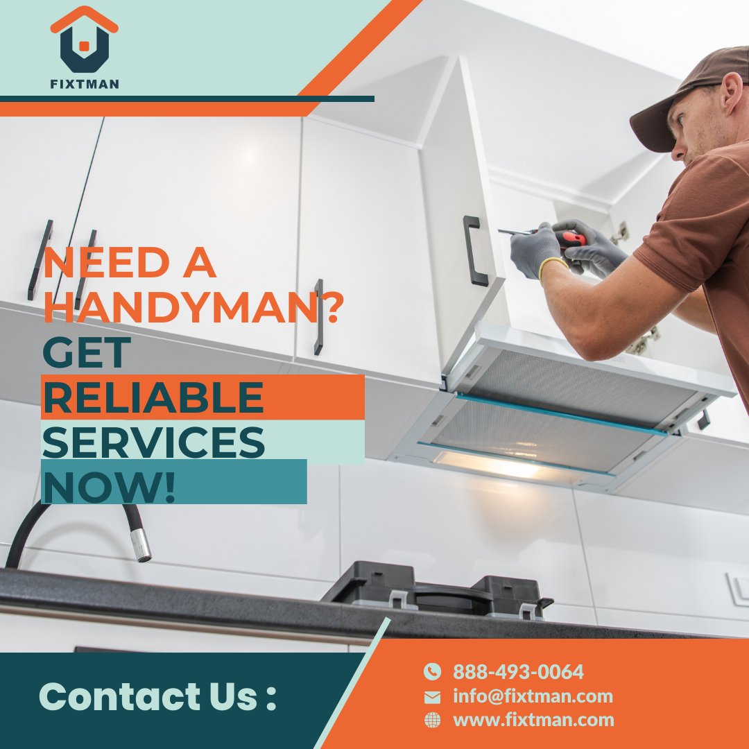 From assembly to installation, FixTman's Handyman App ensures all your needs are met. Book our trusted local handyman services for any mounting and dismounting tasks. #FixTman #LocalHandyman #HandymanApp