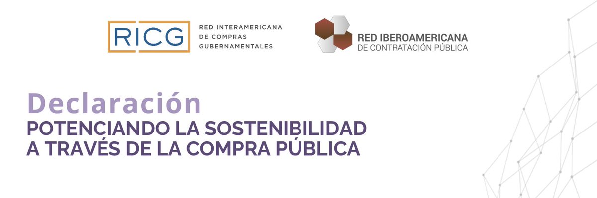 Apoyamos la visión conjunta presentada en la Declaración "Potenciando la sostenibilidad a través de la Compra Pública." 
Cierra la XVIII Cumbre Anual de la <a href="/red_ricg/">Red-RICG</a>, organizada 100% carbono neutro por <a href="/dncp_py/">DNCP</a> 🌱
Encuéntrala aquí ricg.org/es/publicacion… #ConferenciaRICG