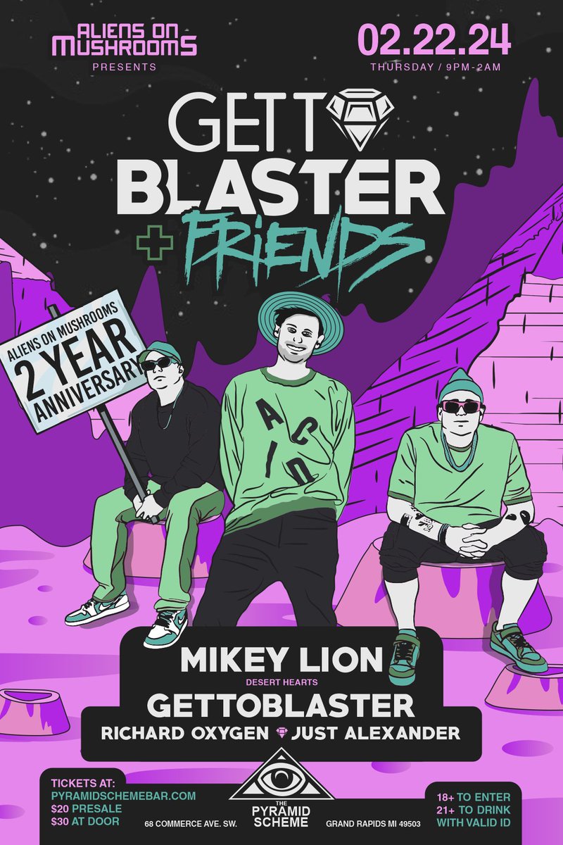 Come hang with us tonite 🍄