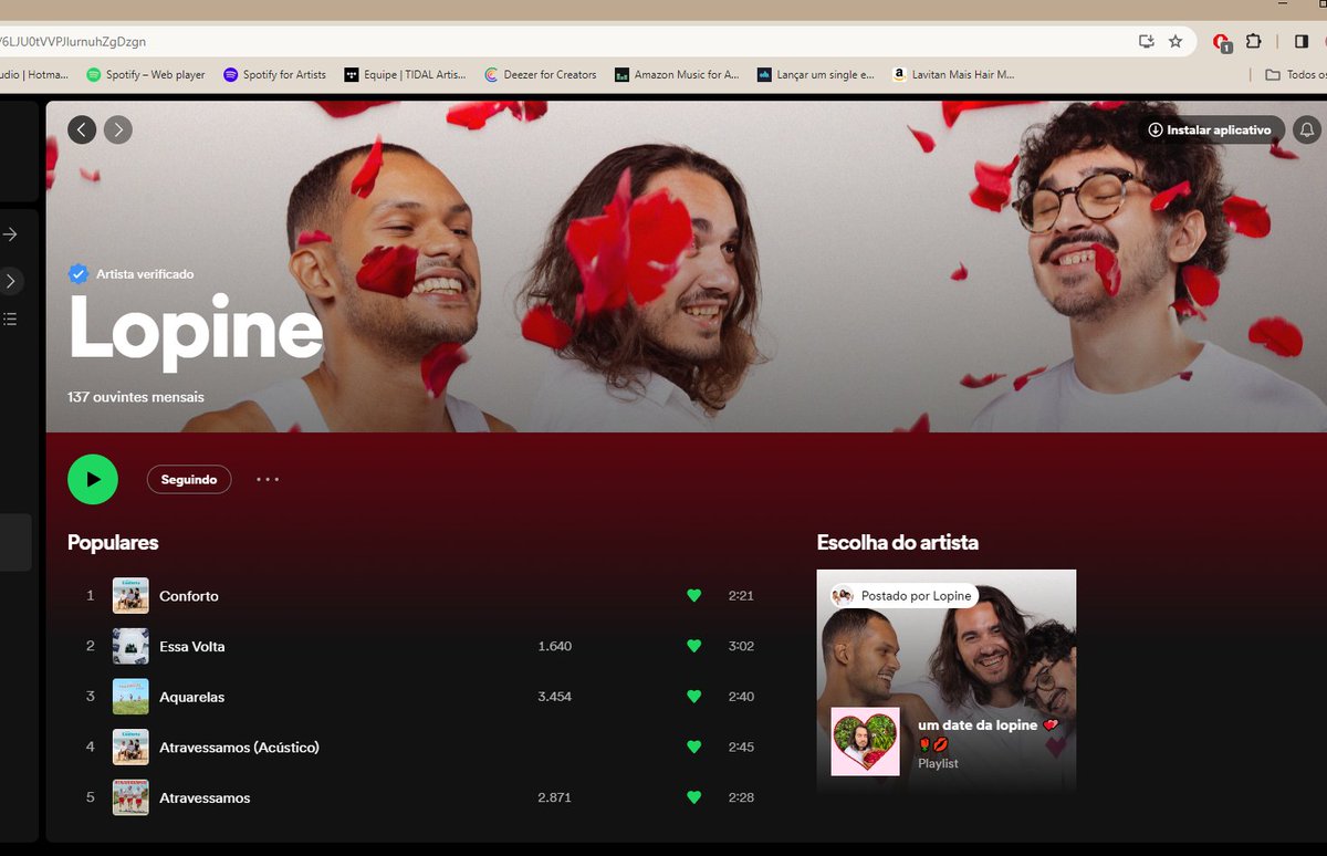 lopine_'s tweet photo. quem aí gostou do nosso novo visual no spotify? 😊
https://t.co/VMrFEi8ejj https://t.co/stQDRpzKzz