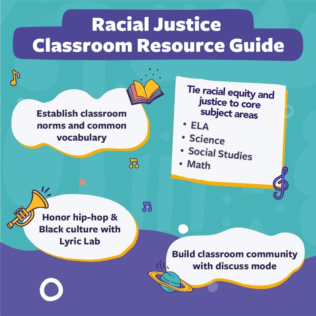 Facilitating critical conversations with students about antiracism can be challenging. We’ve curated a free Racial Justice Classroom Resource Guide & implementation strategies that can be used to navigate these discussions year-round. bit.ly/3wq0Ej2