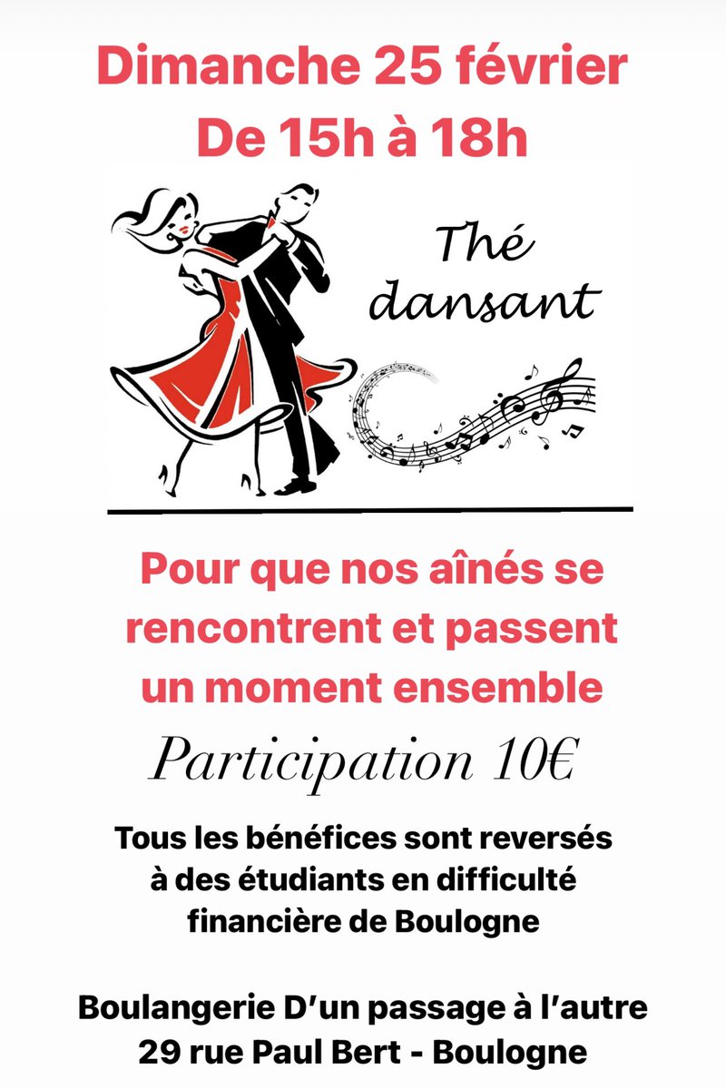C’est complet. Je suis tellement content que nos aînés sortent de la solitude le temps d’une journée #Boulanger #boulogne #boulognebillancourt
