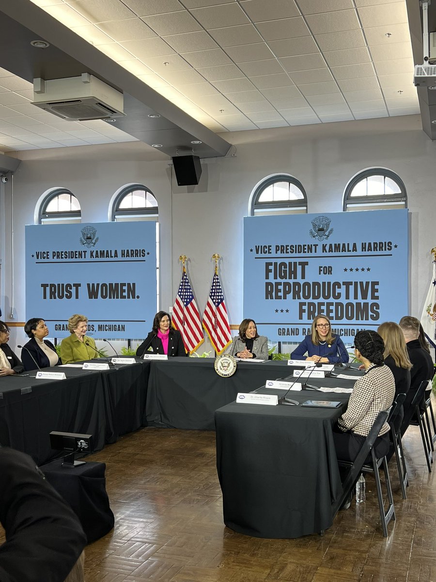 I joined <a href="/VP/">Vice President JD Vance</a> to talk about the fight for abortion across our nation. Reproductive freedom is under attack, but here in Michigan, we've taken bold steps to expand this fundamental right. We must keep coming together and sharing our stories. That’s how we defend our freedoms.