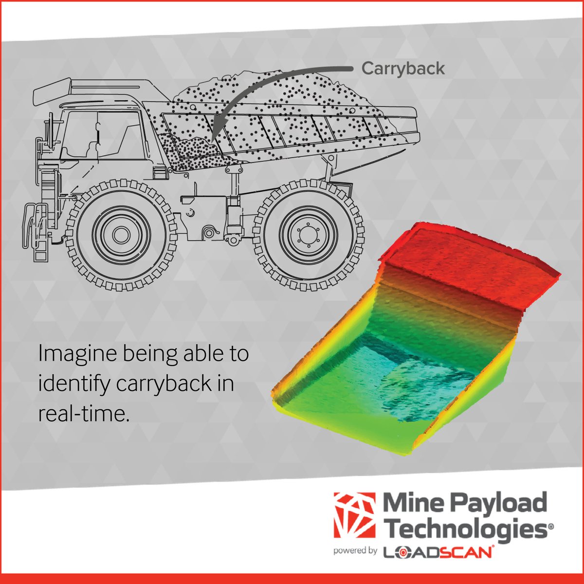 Manage carryback to improve your operations ✅

Our volume scanning technology helps to reduce carryback, a common problem wherever material is being shifted and one that can seriously impact productivity.