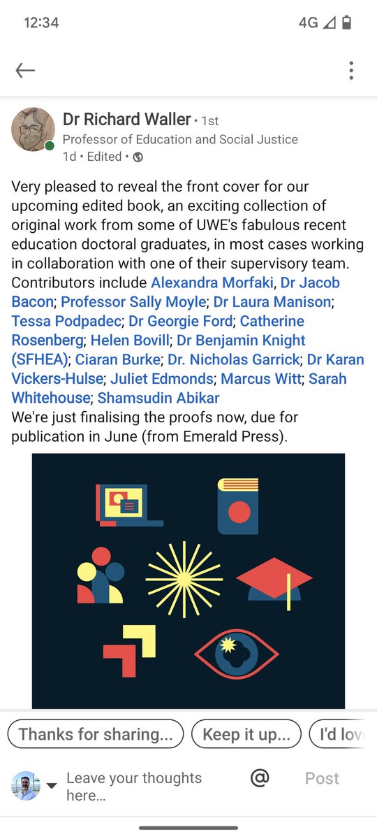 Pleased to announce our CEO, Dr. Nicholas Garrick, has a chapter in a new book published in the coming months, focused on #constructivist #groundedtheory.