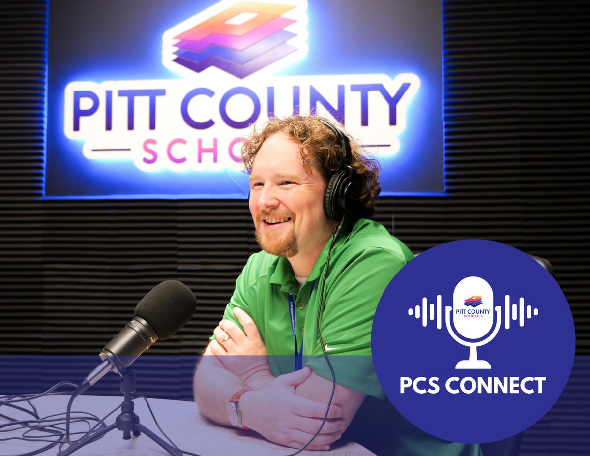 Pitt County Schools' Director of Transportation 🚍Richard Hutchinson joins us for EPISODE 12 of #PCSconnect to discuss a myriad of topics, many that help keep the wheels in motion across our expansive district.  
🎧LISTEN NOW: buzzsprout.com/2244150/145484…