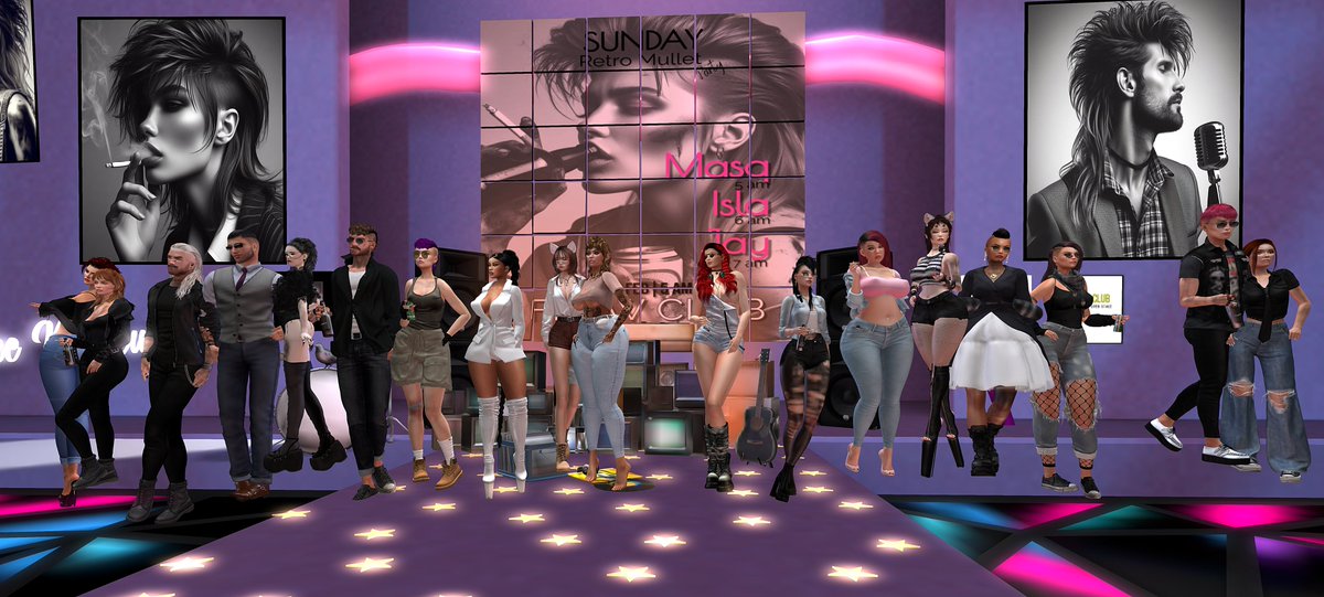 xMartinDiesel's tweet photo. The first Mullet party in sl

I wanted to thank all the people who play the game wearing a mullet 📷

and thank you to the people who came to celebrate with us 🤡🤡

ty Melinda ♥

#SecondLife #secondlifeparty #secondlifeclub #secondlifefunny #secondlifemullet https://t.co/RIsVGgMyOs