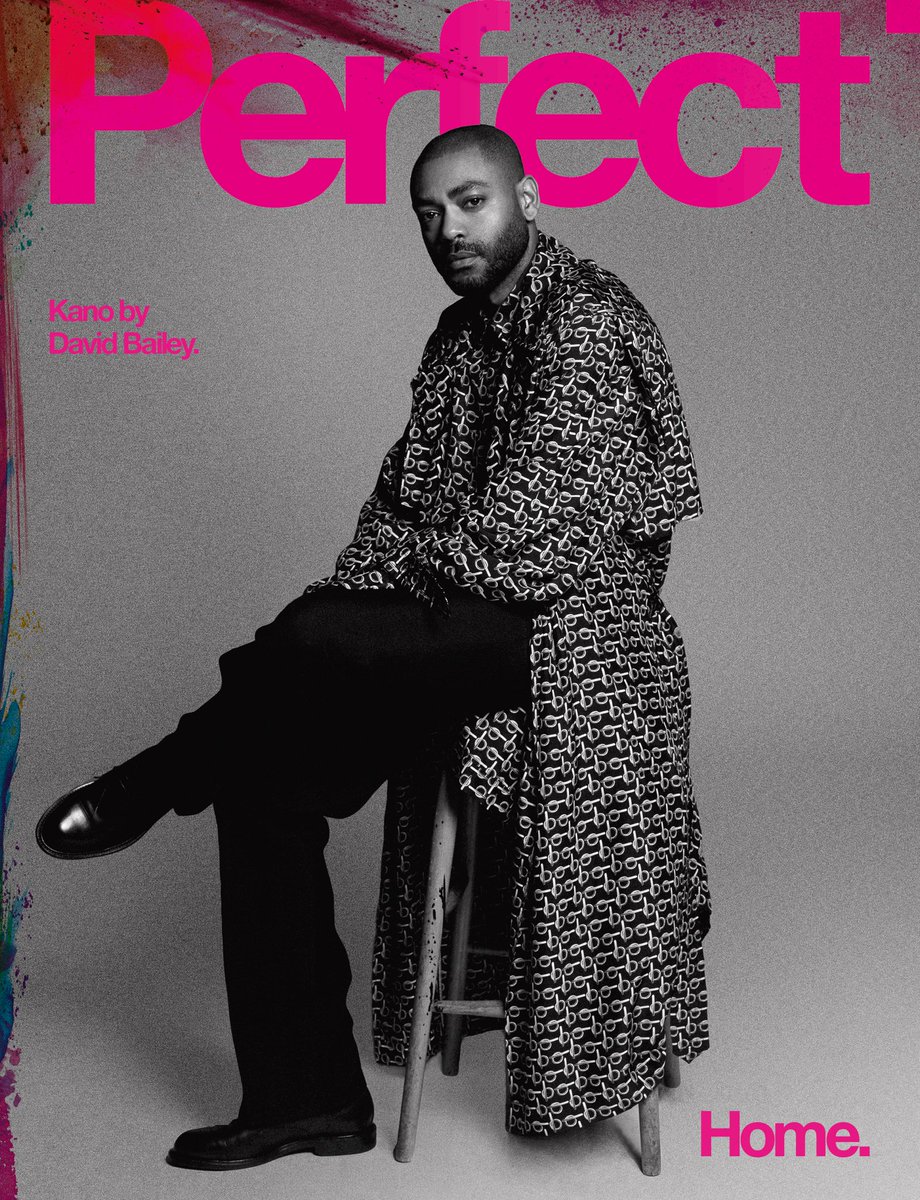 Out Now @TheRealKano @theperfectmag shot by the legend David Bailey.