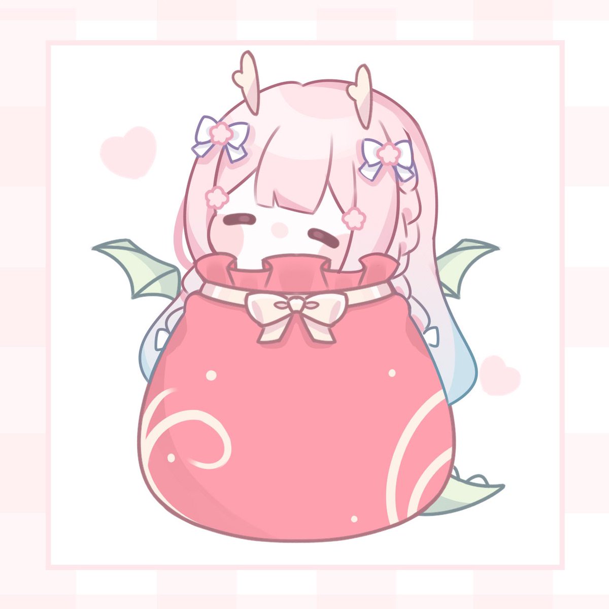 emiphoria_'s tweet photo. Thank you so much @softcozybun for such a wonderful little dragon pouch! I adore it with all my heart ⸜(｡˃ ᵕ ˂ )⸝♡ 

龍年快樂 🐉🧧

❀ ┆#softcozyart #EmiArt https://t.co/tR2fi0s0uk