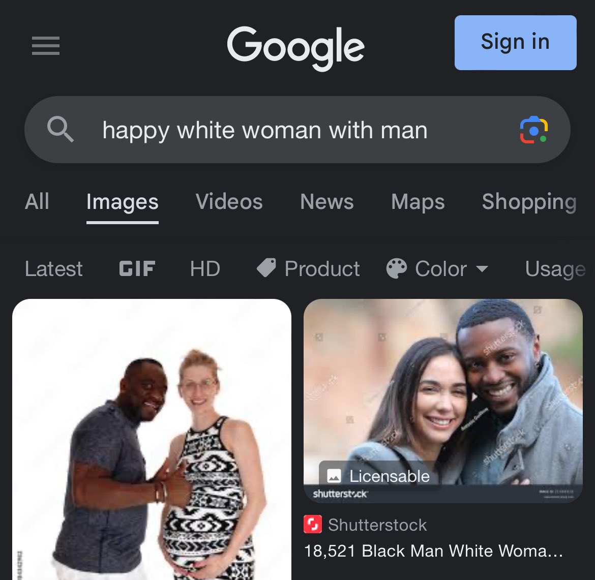 ElijahSchaffer's tweet photo. Google search engine is just as woke as Gemini https://t.co/3aDz8UBIdK