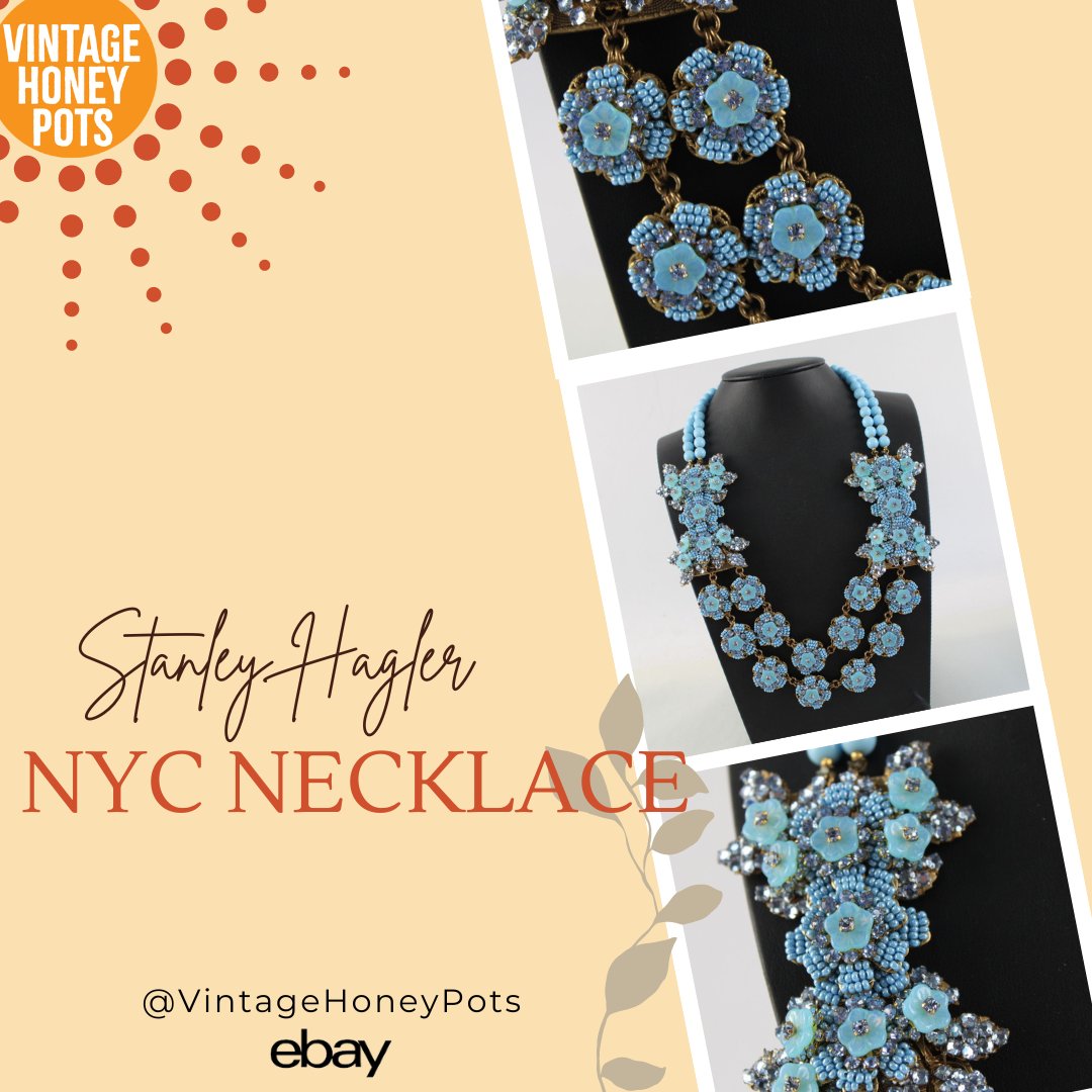 This gorgeous Stanley Hagler NYC Necklace would be a great statement piece to add to anyone's collection!🧡

ebay.co.uk/itm/1762448558…

#vintagejewellery #vintage #eBay #ShopVintage #jewelry #BuyVintage