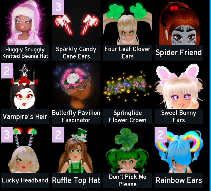 Aquitiana's tweet photo. hello everyone!! im quitting rh and going to uni soon, so im trying to earn some funds. here's my inventory, feel free to offer. im ONLY taking cash on EBAY. prices are negotiable so feel free to dm!! thank you :D https://t.co/BkX6p55MmW