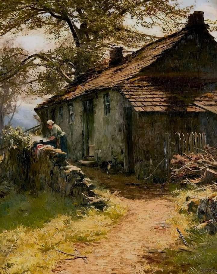 David Farquharson 
'Cottage, Gleneagles' 1879
