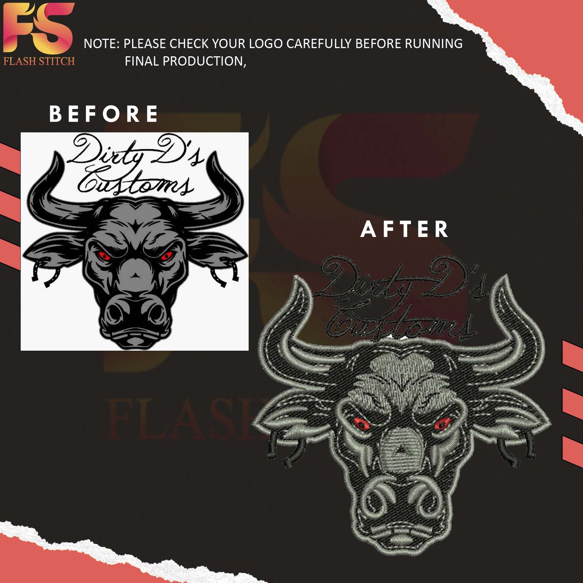We know how to make our customers happy, provide quality designs, quick turnaround time and flexible prices
Email us At: flashstitch70@gmail.com
#embroidered #custom #digitizing #customized #girlsfashion #black #PatchTuesday #embroidery