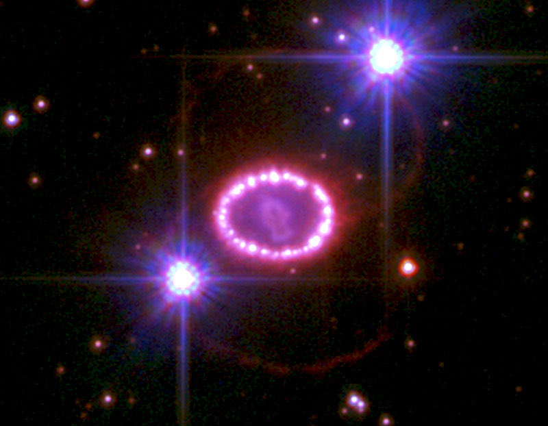 El telescopi Webb confirma la identitat de l’objecte que s’amaga darrere la supernova més famosa (SN1987A).
Uns història fascinant que fa uns dies explicava i que just avui ha donat aquesta notícia a la revista <a href="/ScienceMagazine/">Science Magazine</a> …