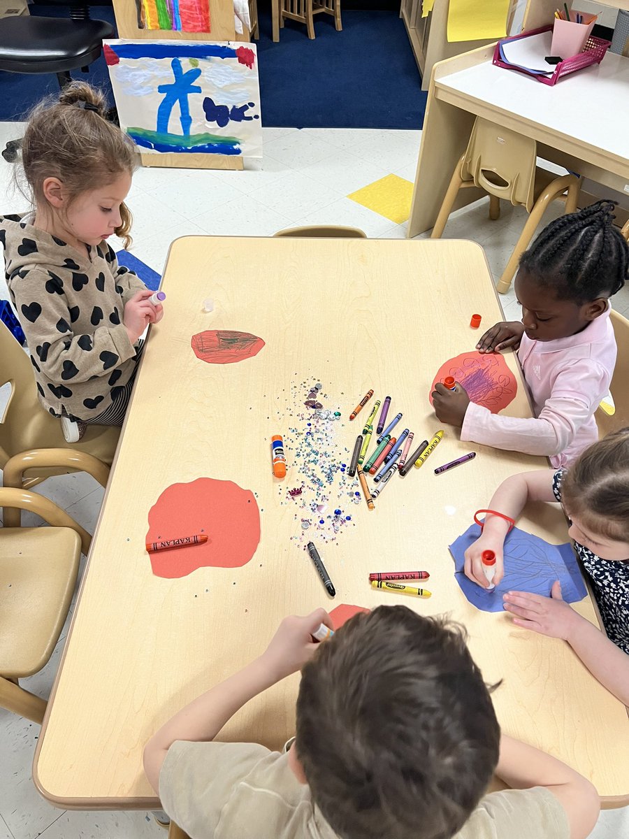 MsJosephsPreK's tweet photo. We’re learning all about different types of pets and their needs! We read “ A House for Hermit Crab” After our story we made our own hermit crabs and a house for each of them 🐚 https://t.co/QJo7yBpipj