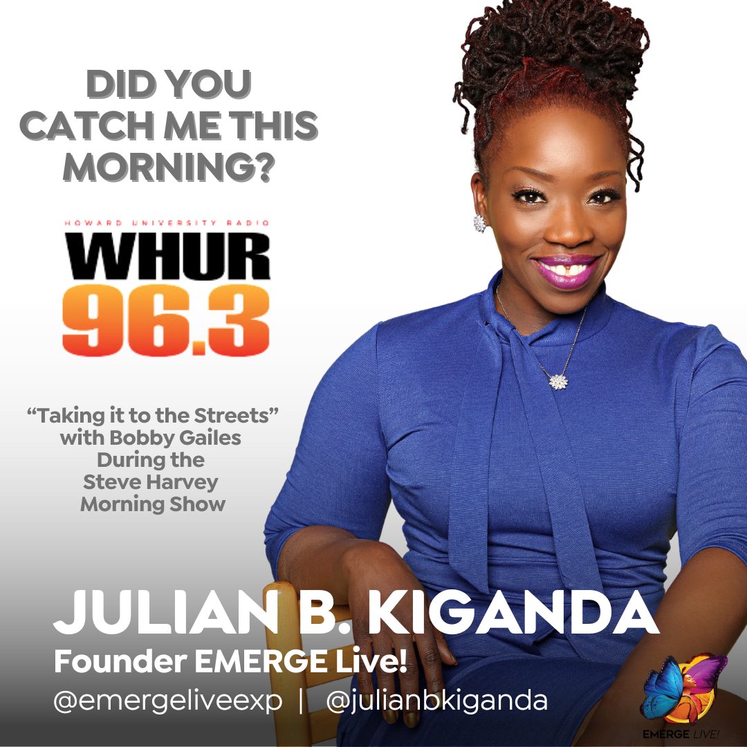 emergeliveexp's tweet photo. The word on the street is that @emergeliveexp is where you need to be April 19-21st! 👀 Did you catch us on @WHURTV this morning? Sis, it's time to put on your crown and join us! Head to https://t.co/vVTy3oJt2V to learn more. 

#rediscoverjoy #healingjourney https://t.co/lU8fwXdPVQ
