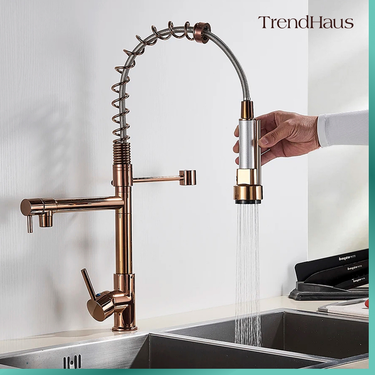 Eleve o nível da sua cozinha com a Torneira Gourmet Premium Rosé Gold da #TrendHaus. Design moderno, funcionalidade excepcional e um toque de sofisticação Rosé Gold. 🌟 Descubra como transformar sua cozinha em um espaço gourmet. #CozinhaDeLuxo #RoséGold
trendhaus.com.br/products/torne…