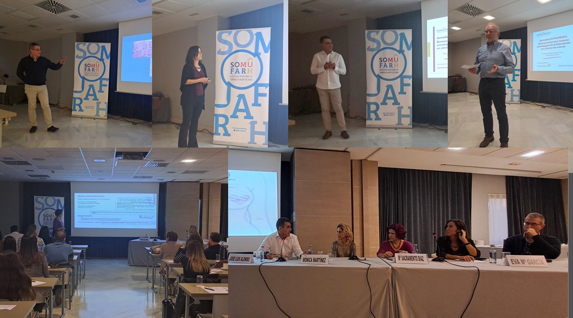 Hoy, 22 de febrero 2024, hemos disfrutado de una fantástica jornada sobre biomarcadores y nuevas estrategias de tratamiento en cáncer de mama con unos ponentes de lujo y  el patrocinio de <a href="/DaiichiSankyoES/">Daiichi Sankyo España</a> y <a href="/AstraZenecaES/">AstraZeneca España</a> 
Gracias a ponentes, asistentes, técnicos y patrocinadores