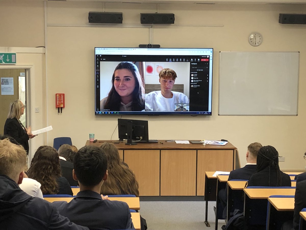 SolSchSixthForm's tweet photo. Many thanks to OS Kitty and Piers for giving up their time to offer advice to the present UVI with regards to life at University and answering questions about the challenges that may arise.@solsch1560 #thenextsteps #opportunity @OldSilhillians https://t.co/EUa0IJnaQ9