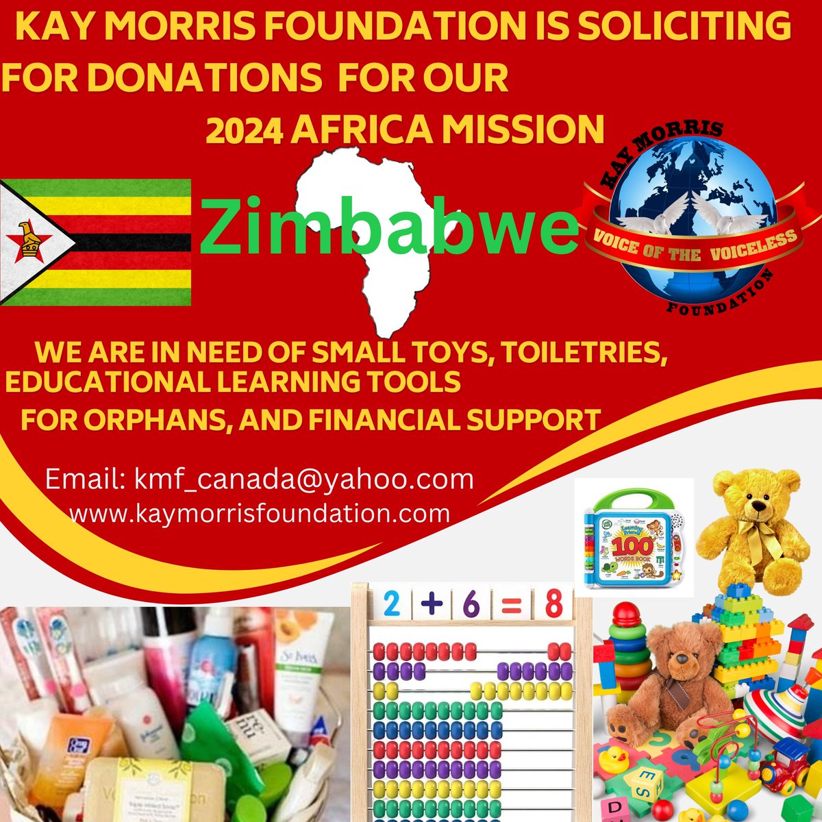 KayMorris Foundation tweet media