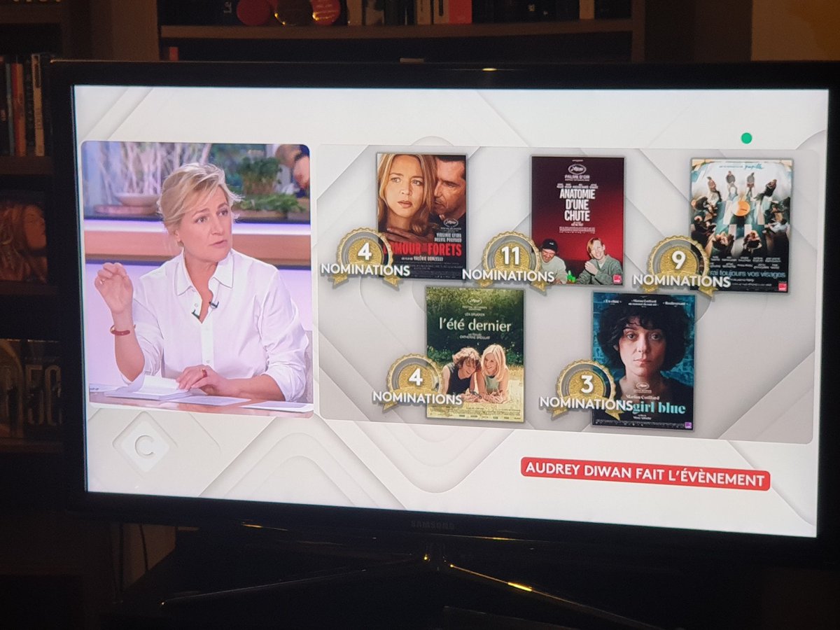 Jofflouis's tweet photo. @cavousf5 fait le point sur les nommés à 24h des #Césars2024 ...et oublie juste le film le plus nommé. Une animosité particulière contre Thomas Cailley et le Règne Animal ? 4 maîtres de cérémonie et Pierre Lescure sur le plateau et personne pour réagir... https://t.co/DA5Ut2GGCF
