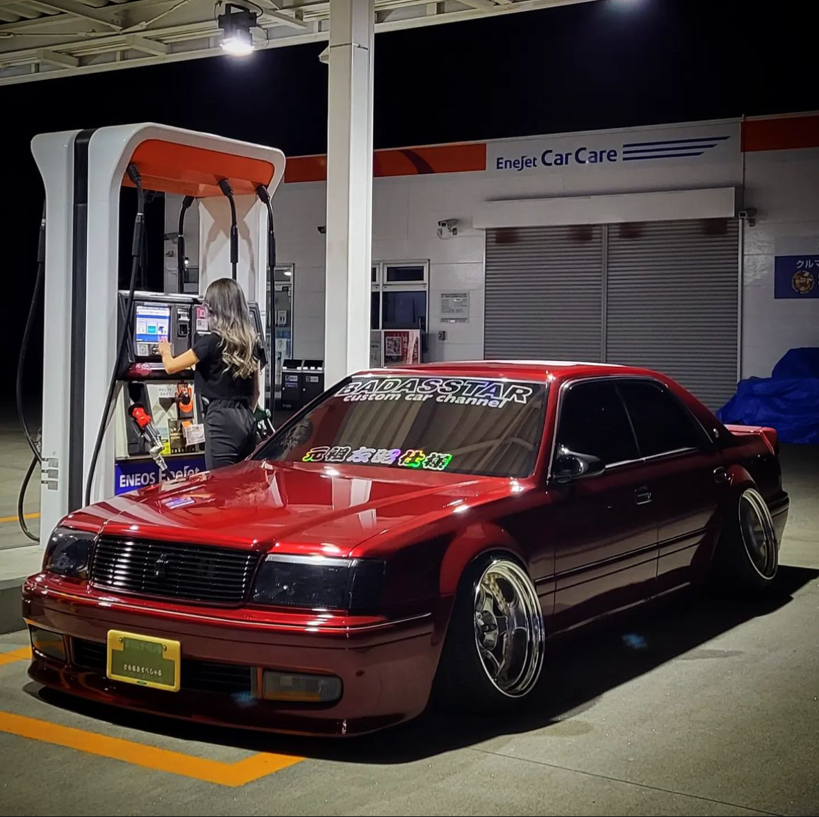 ENEOSUSA's tweet photo. Reserved for Special VIPs

📷: @t_special_7000

#ENEOS #ShowYourENEOS #Toyota #Crown #ToyotaCrown #JZS151 #Stance #VIP #Bippu #JDM #Japan #Sendai https://t.co/RvV8O1Tw6O