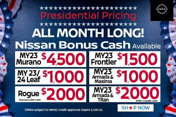 PeruzziNissan's tweet photo. Come visit us during this last week of our Extended Presidents Day Sales Event at Peruzzi Nissan!
Ends on February 29th, 2024 https://t.co/s3iD0QW3OY