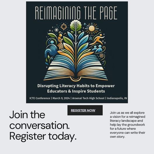 Next up is ICTE’s President-Elect, Nikia Garland! <a href="/NikiaGarland/">Nikia D. Garland</a> is an English teacher at Arsenal Technical High School and runs her own educational consulting business called Pedagogy+Performance. Meet her at our conference on March 9th! Register at tinyurl.com/icte2024