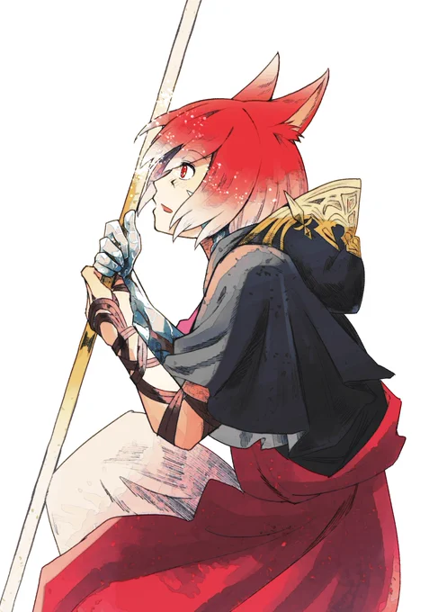 遅刻しましたが猫の日だったのでミコッテ再掲。 