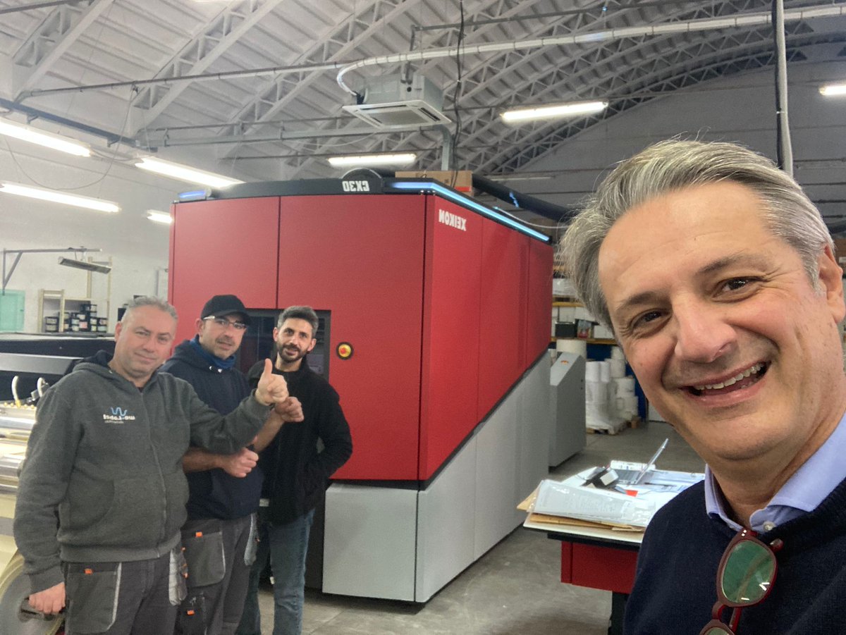 loom.ly/DTYeUhg @WeLabel 🇮🇹 invests in #Xeikon Cheetah technology to increase its digital label production. 👉They specialize in high-value labels for wine, olive oil, agri-food, cosmetic, para-pharmaceutical, and industrial products loom.ly/DTYeUhg
