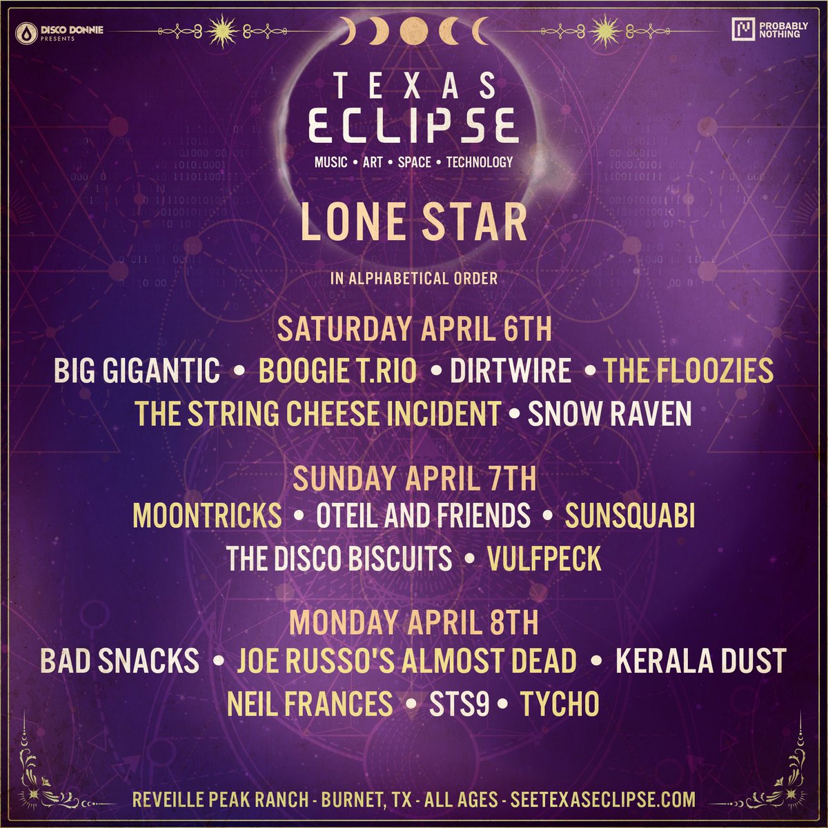 The Lone Star Stage By Day 🌟 #texaseclipse #texaseclipse2024